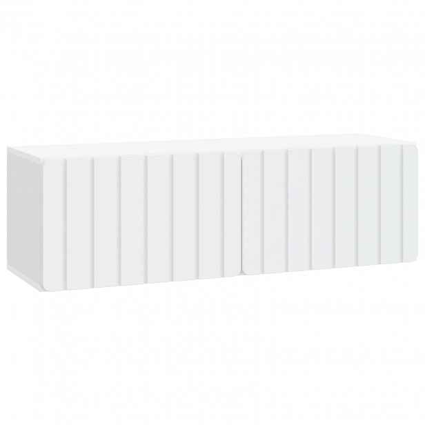 vidaXL Nástěnná TV skříň 98 x 31 x 30 cm Bílá Kompozitní dřevo