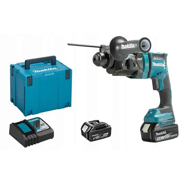 Makita DHR182RTJ Vrtací Kladivo Sds 2x5.0Ah Aws