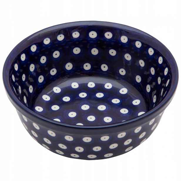 Miska na müsli polévku 16 cm Ceramika Artystyczna Bolesławiec 0070A Tečky