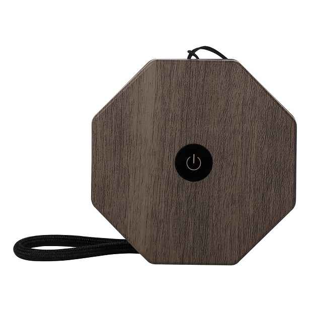 Bílá/šedá přenosná světelná dekorace na USB ø 8 cm Twist – Gingko