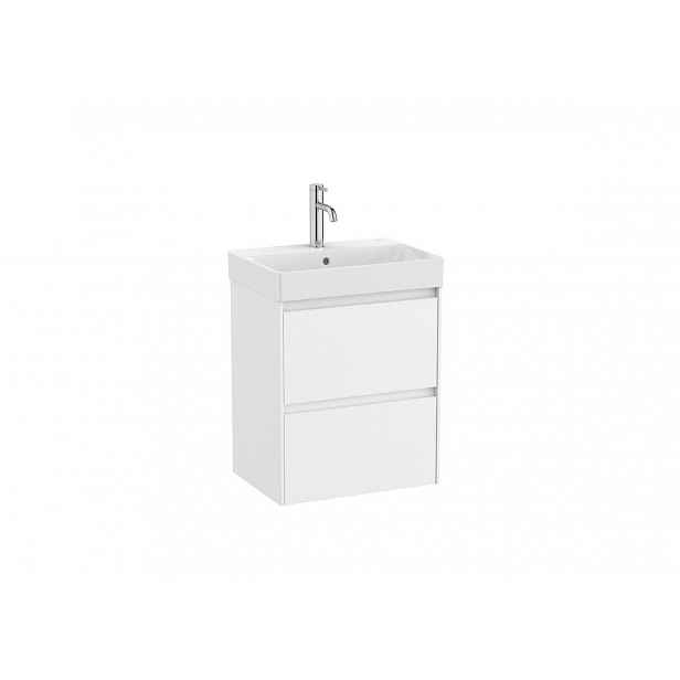 Koupelnová skříňka s umyvadlem Roca Ona 50x64,5x36 cm bílá mat ONA50ZK2ZBM
