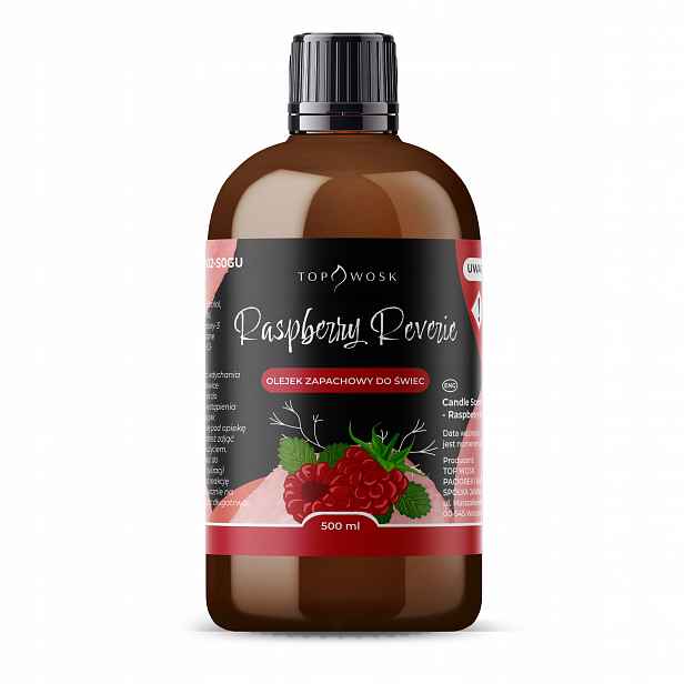 Vonný olej do svíček Raspberry Reverie 500 ml, vůně do parafínového vosku