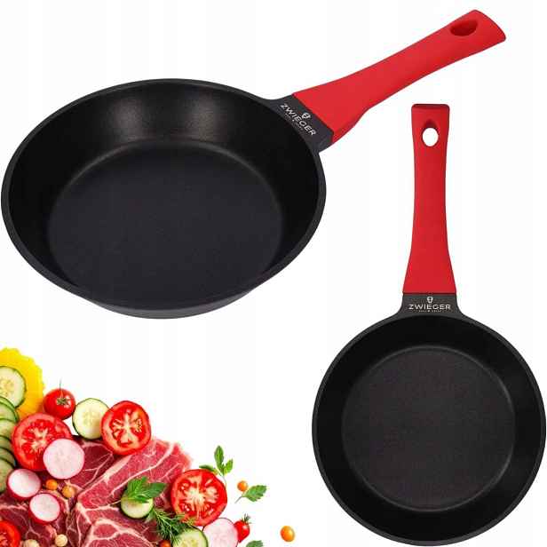 Zwieger Pánev 24 cm Obsidian Hliníková nepřilnavá povrchová úprava