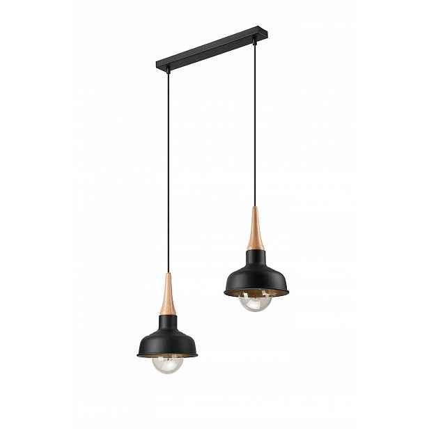 Euro-Lamp Závěsná lampa Drewko 2 Černá 2X60W Výrobce