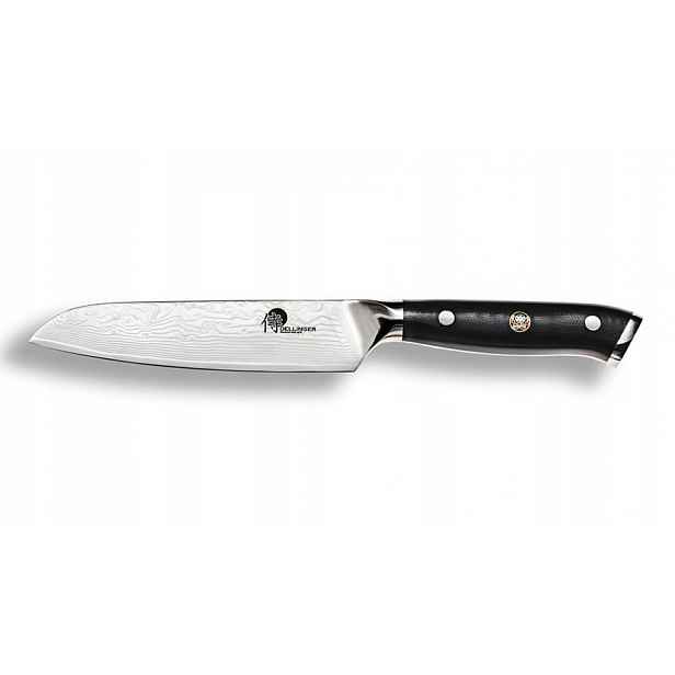 Nůž Dellinger Samurai Santoku 130 mm damaškový