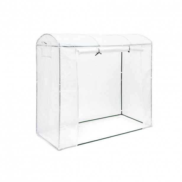 Relaxdays SKLENÍK Transparentní rajčata XL oblouková střecha fólie 170 cm