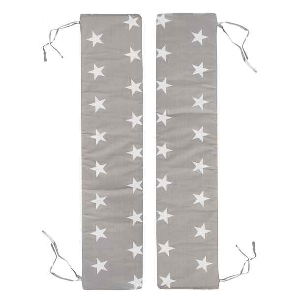 Šedobéžové povlaky k dětskému zahradnímu setu v sadě 2 ks 18x90 cm Little Stars – Roba