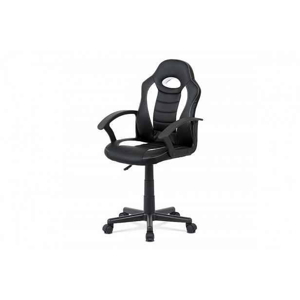 Kancelářská židle bílá / černá Autronic - 55 cm