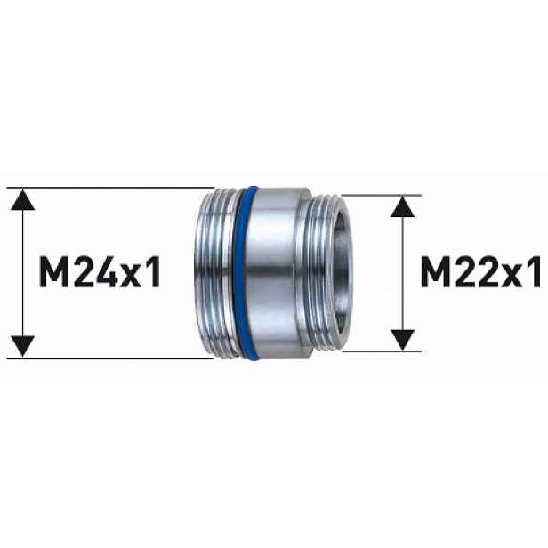 Adaptér na vodovodní kohoutek Neoperl Cache Std M24x1/M22x1