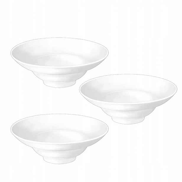 Hluboký talíř na pastu, polévku, salát 25 cm, 470 ml Wilmax Bílá Porcelána