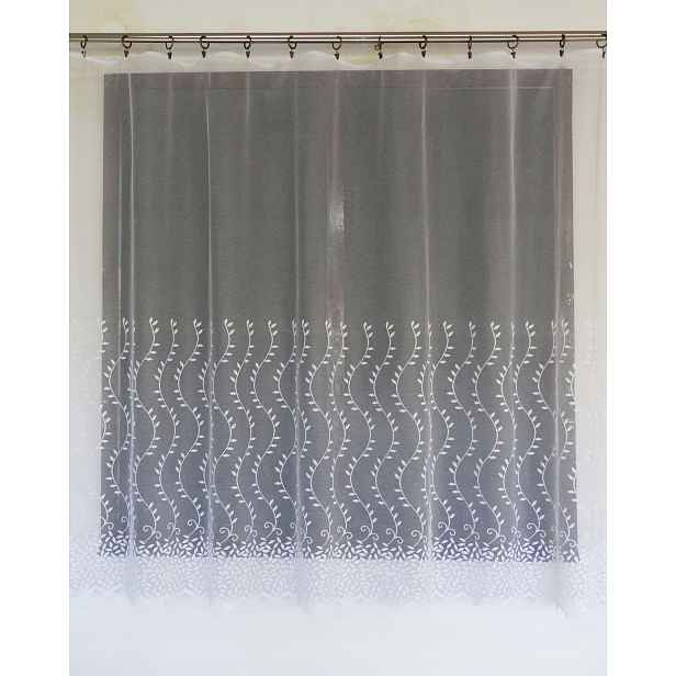 Mg Záclona 623/763 Bílá 300X150 cm Hotová S Páskou Skr