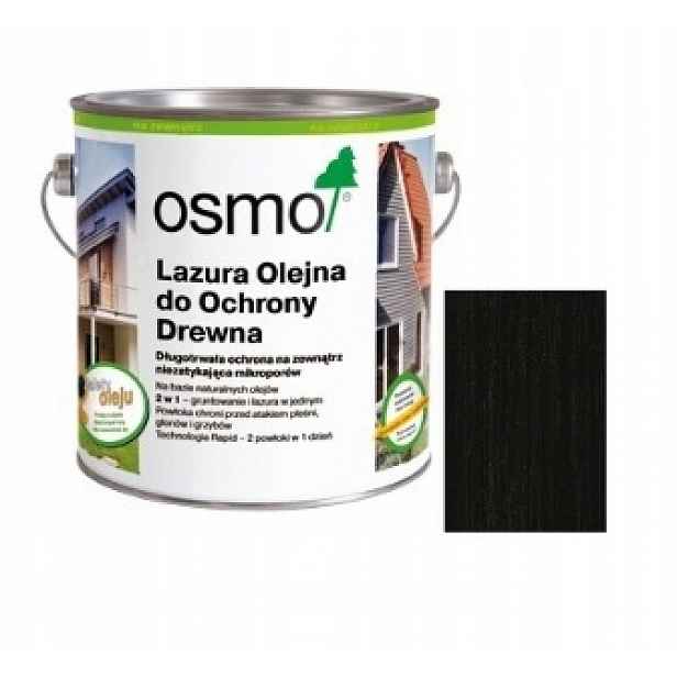 Osmo Olejová lazura na ochranu dřeva při fasádách teras Eben 712 0,75L