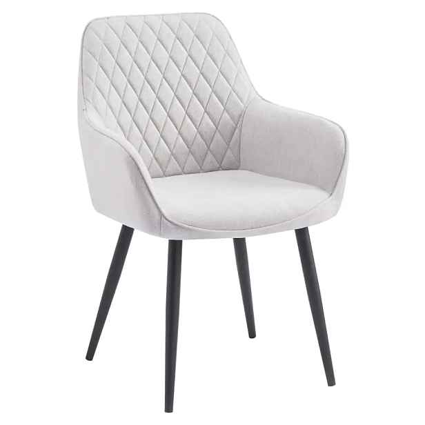 Tempo Kondela Designové křeslo OSKOR, světle šedá