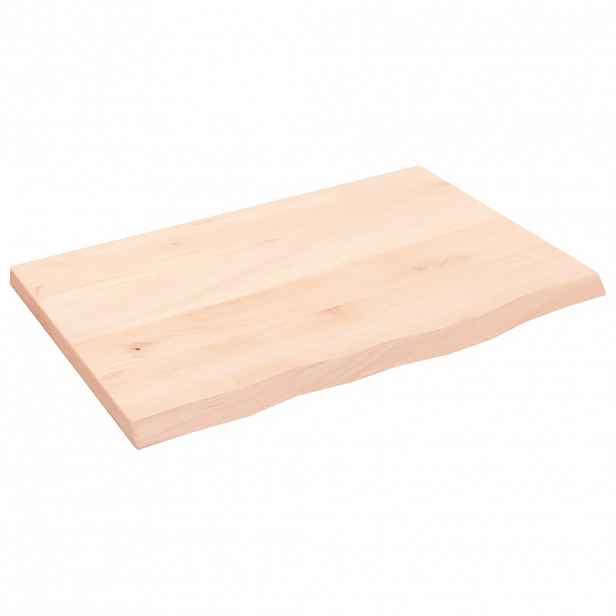 vidaXL Stolní deska 60 x 40 x 2 cm neošetřené masivní dubové dřevo