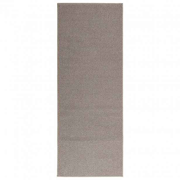 vidaXL Vnitřní koberec LUGO Krémová a Taupe 80 x 150 cm Polyester