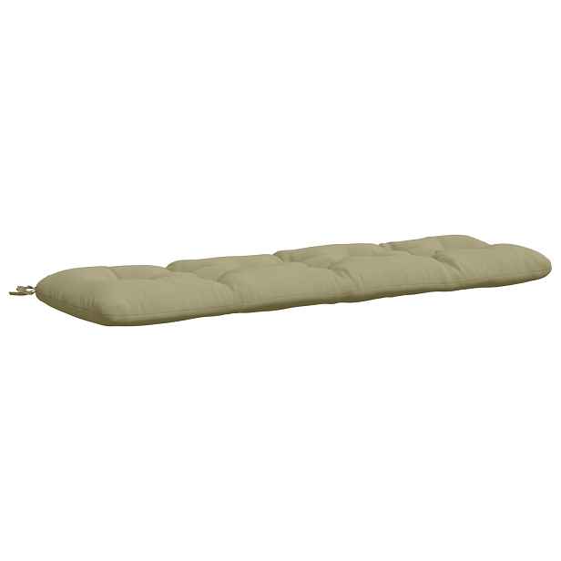 vidaXL Polštář na lavici VIANEN 100% polyester Světlá zelená