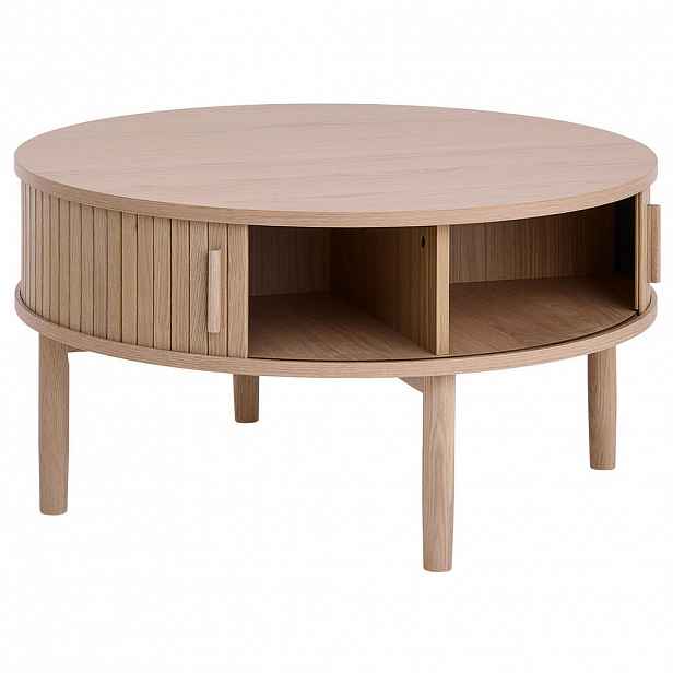 Selsey KONFERENČNÍ stolek Meta, bělený dub, 85 cm