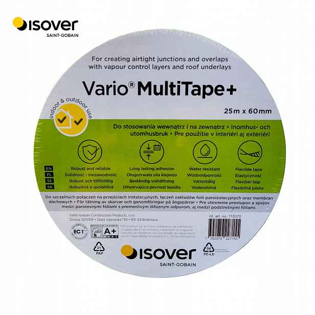 Isover Vario MultiTape lepicí páska pro parotěsné fólie 25 m x 60 mm