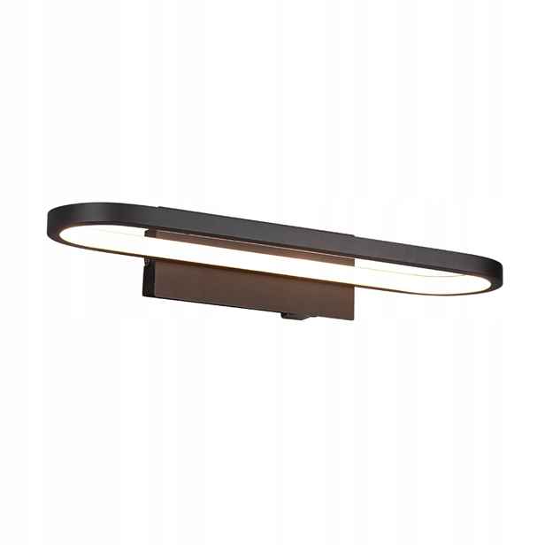 Koupelnová nástěnná lampa Gianni Led 17W IP44 3000K černá Trio