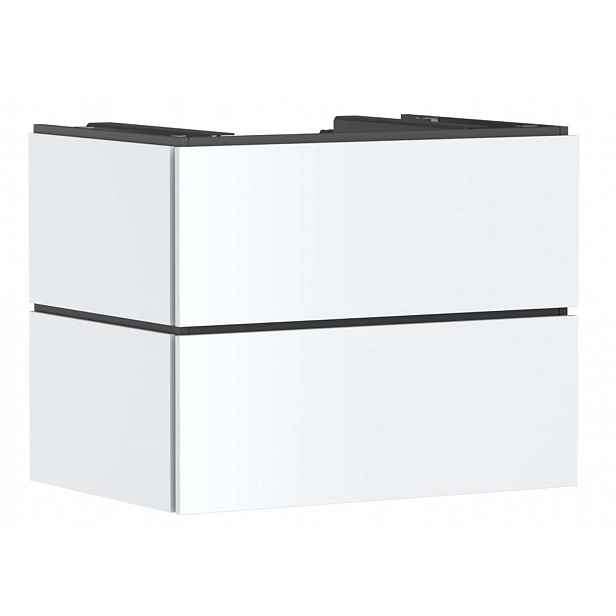 Hansgrohe Xilesa E - Umyvadlová skříňka, 62x78x55 cm, 2 zásuvky, matná bílá 54300700