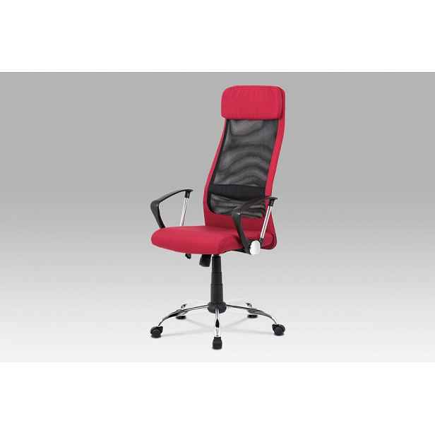 Kancelářská židle BOR bordó / černá Autronic