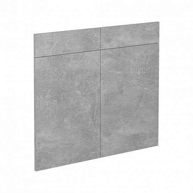 Vicco KUCHYŇSKÁ DVÍŘKA R-Line Beton 79.2 x 70.8 cm nábytková čela pro spodní skříňku se zásuvkami