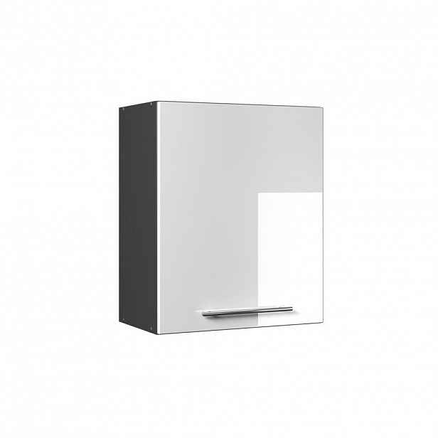 Vicco VĚŠÁK NA STĚNU Fame-Line, Bílá vysoký lesk, 60 cm