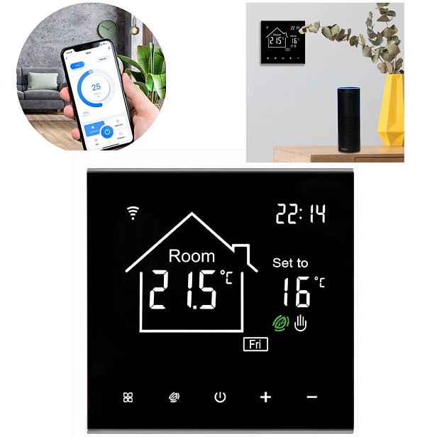 Pokojový Termostat Wifi Digitální Regulátor 3A