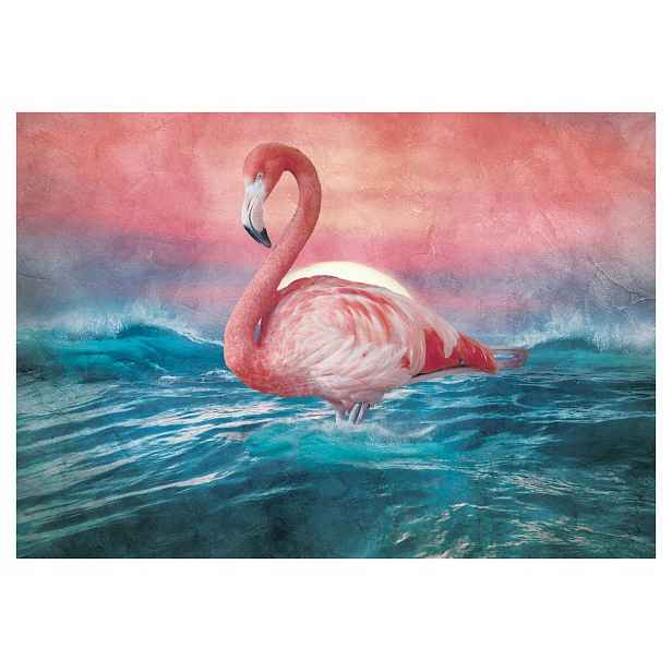 Fototapeta Plameňáci růžový oceán klidu a elegance 460x300 design lepidlo