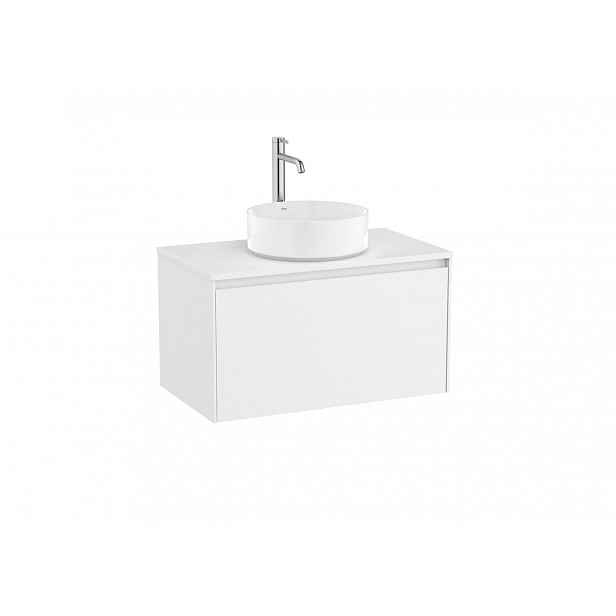 Koupelnová skříňka pod umyvadlo Roca Ona 79,4x44,3x45,7 cm bílá mat ONADESK801ZBM