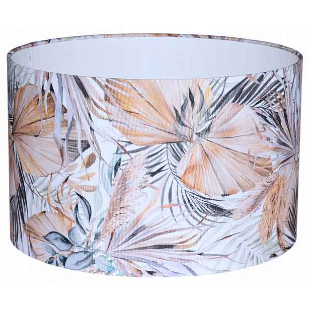 Boho Listy Abažur E27 Zavinovací Okraje válec stínidlo na lampu 30 cm Primavera