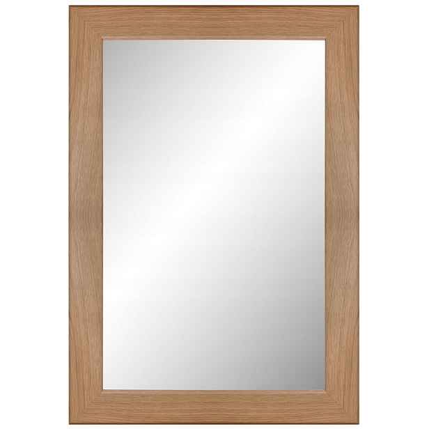 ManufakturaRam Zrcadlo v rámu 120x80 světlý dub