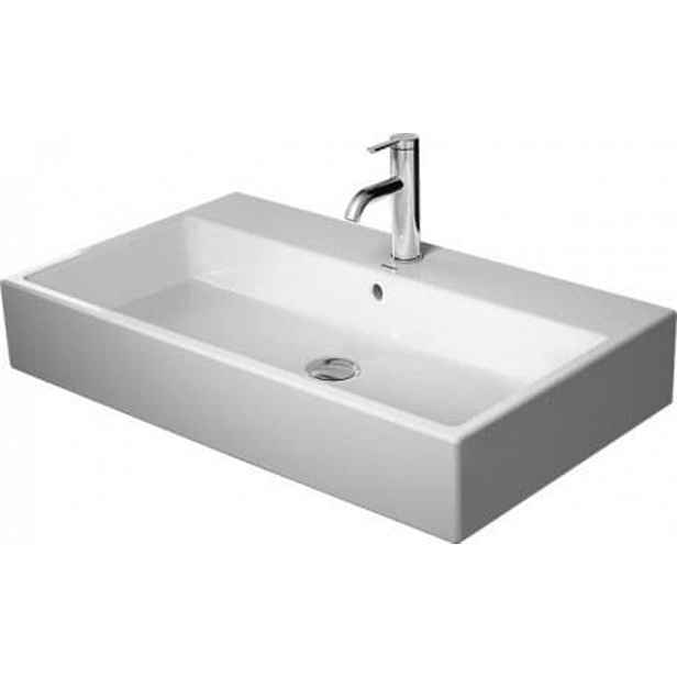 Návytkové umyvadlo Duravit Vero air 80x47 cm otvor pro baterii uprostřed 2350800000