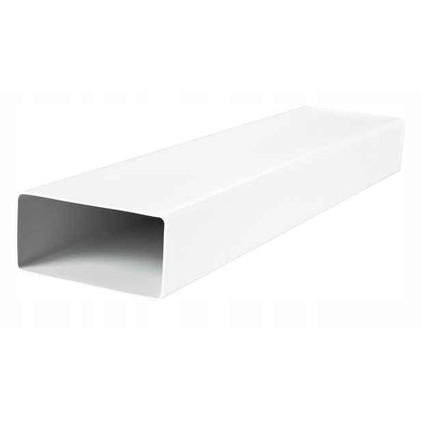 Plochý Ventilační Kanál Przybysz 120x60 mm délka 100 cm 1 m Pvc