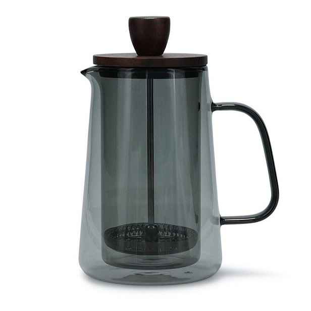 Šedá skleněná moka konvička 350 ml Luma – S|P Collection