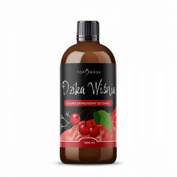 Vonný olej na svíčky Divoká Višeň 1000 ml vůně do parafínového vosku