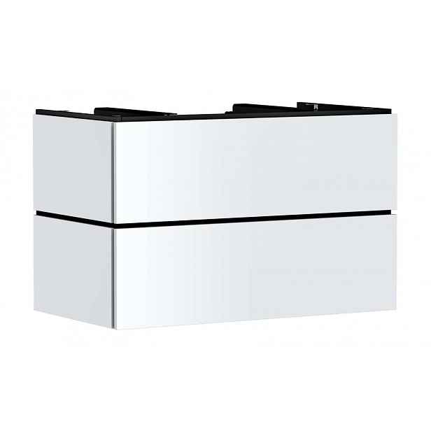 Hansgrohe Xilesa E - Umyvadlová skříňka, 62x98x55 cm, 2 zásuvky, matná bílá 54301700