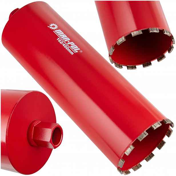 Korunkový Vrták 162x10x450 mm 14T 1 1/4"