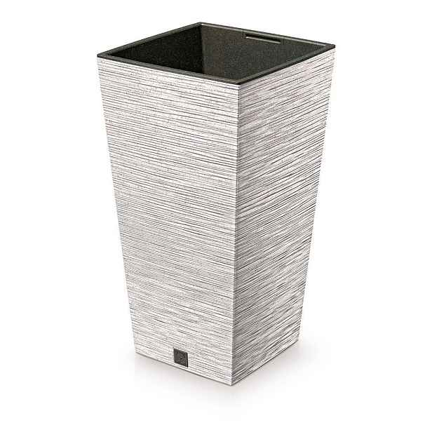 Prosperplast Květináč FUSU ECO II bílý, varianta 39,5 cm