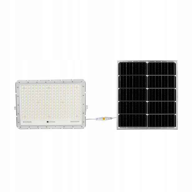 30W solární Led halogenový zářič s dálkovým ovládáním, neutrální bílé světlo V-tac