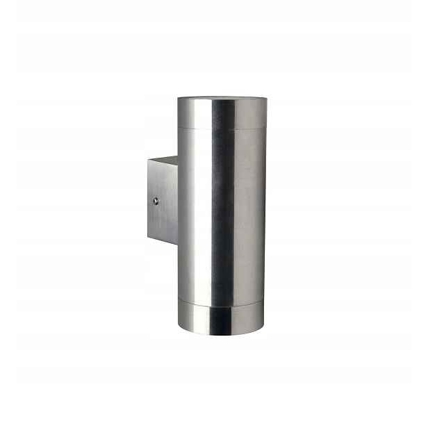 Nástěnné svítidlo Tin Maxi ocel Nordlux stříbrné GU10 2x35Wmax IP54