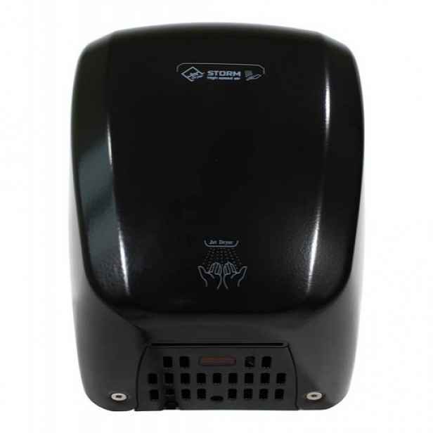 Vysoušeč rukou Jet Dryer STORM černý kov 8596220012357