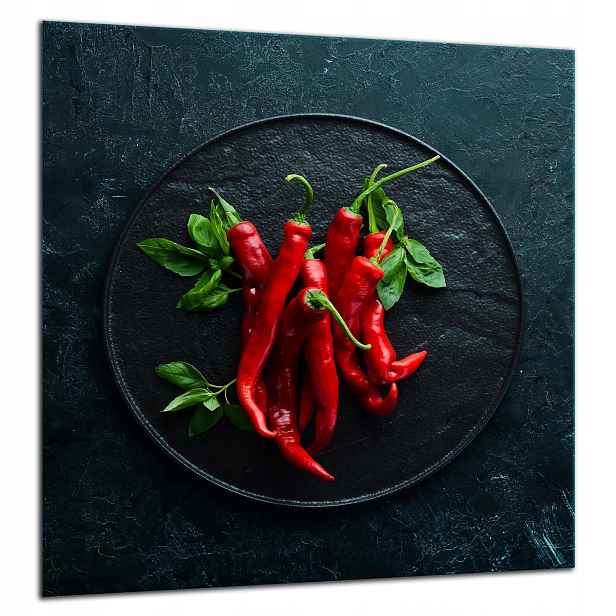 Skleněná Ochranná Deska Panel Lepidlo 60x65 Chilli