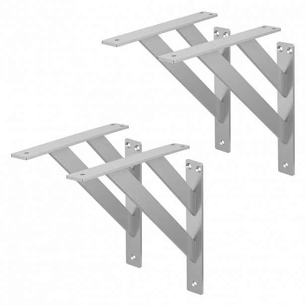 ML-DESIGN SADA 2 KUSŮ NÁSTĚNNÝCH DRŽÁKŮ