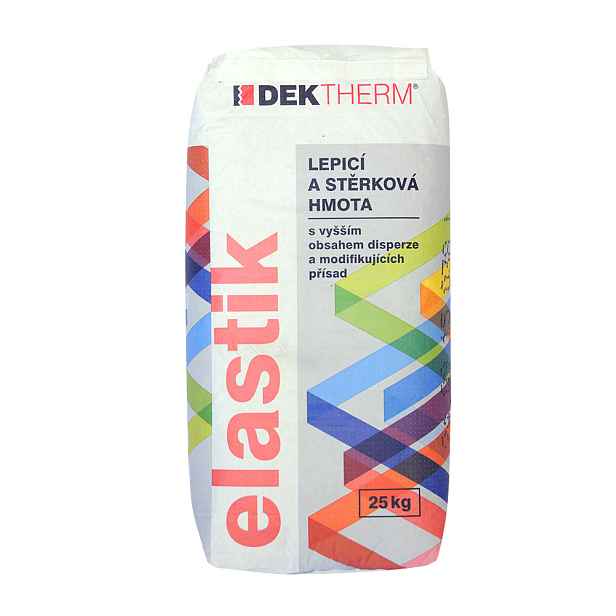 Hmota lepicí a stěrková DEKTHERM Elastik 25 kg