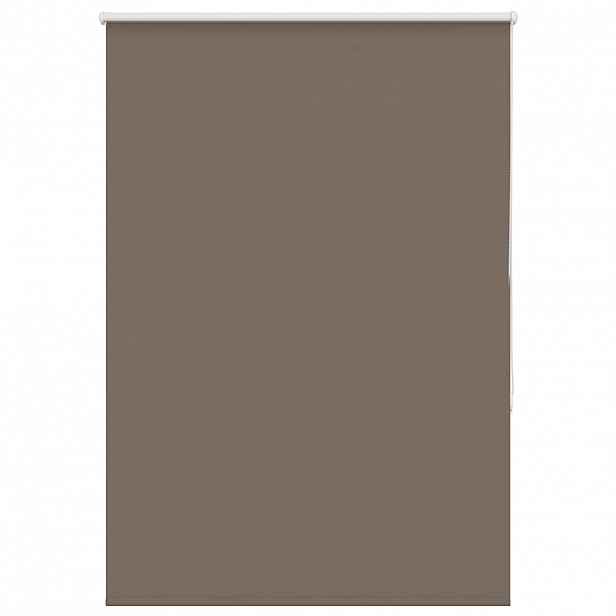 vidaXL Roleta zatemňovací Káva 115x150cm Šířka látky 110,7cm Polyester