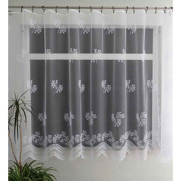 Mg Záclona 31620 Bílá 350x160 cm Obšité Boky M
