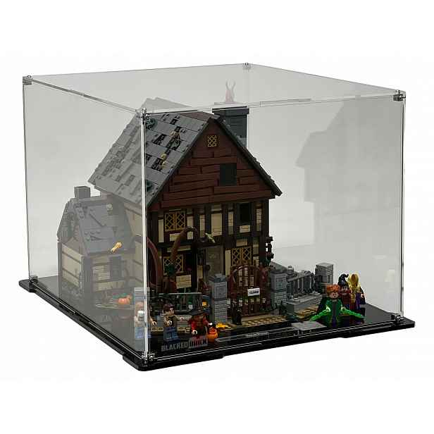 Vitrína Blacked Brick pro Lego 21341 Ideas Disney Hokus Pokus Sanderson