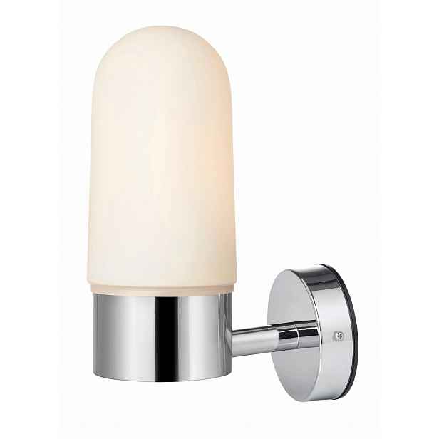 Zen Nástěnné svítidlo 1L Chrom/Bílé IP44 107799 Markslojd