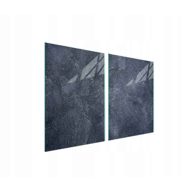 7v1 Skleněná ochranná deska na sporák 2x45x52 Břidlice